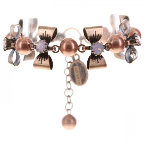 Konplott Pearl ´n´Ribbons Armband in pink 